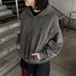 COTTON JERSEY VOLUME HOODIE