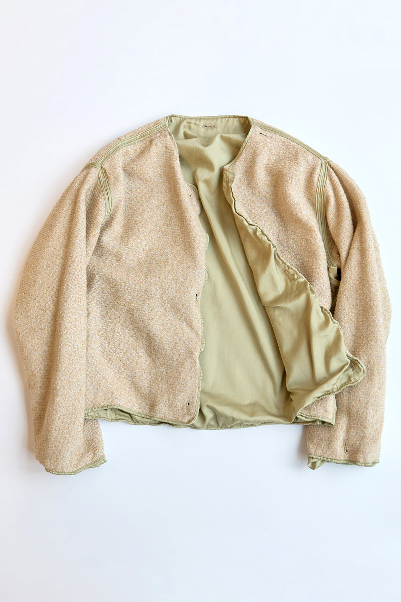 SILKY SHIRRING VOLUME BOMBER