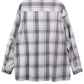 DISTRESSED PLAID SHIRT