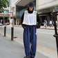 Over  jogging jeans（UNISEX）
