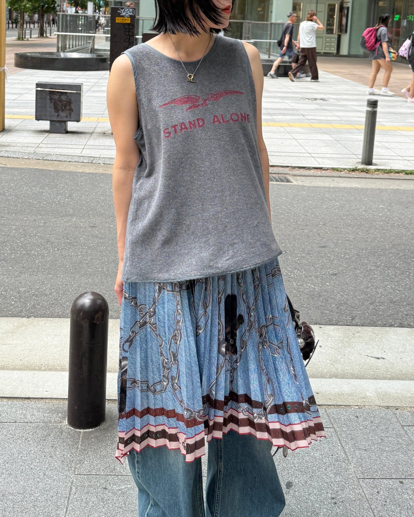 PRINTED TANK TOP