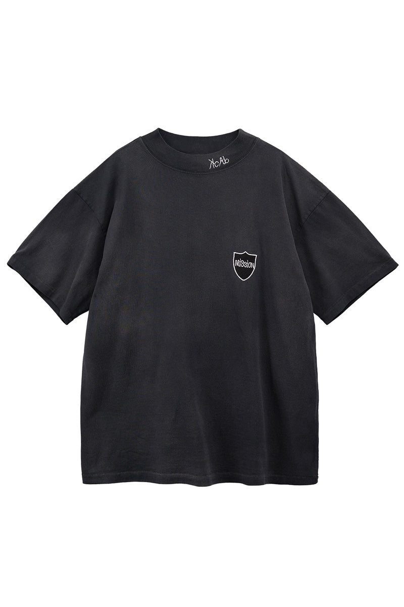 ”MISSION” PIGMENT DYED  T-SHIRT