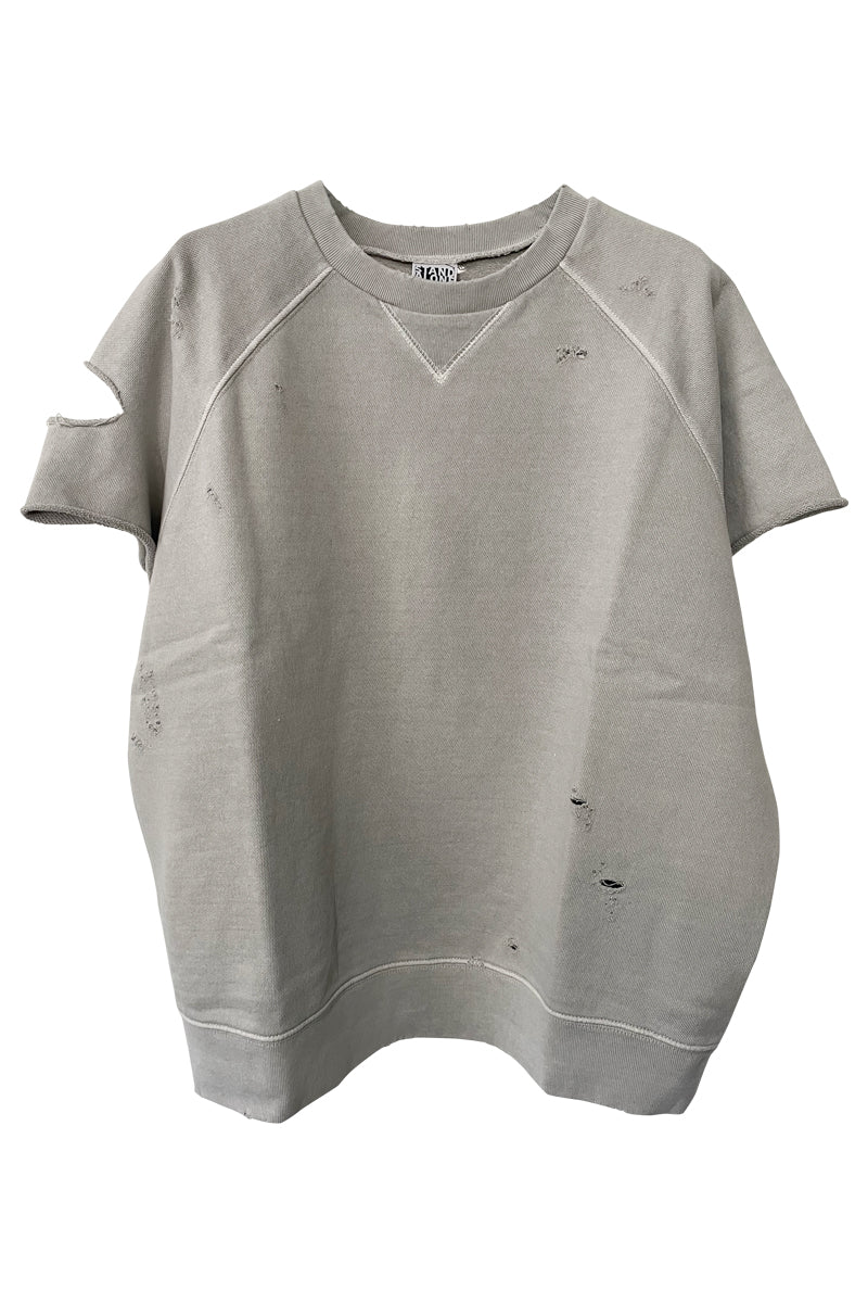 SWEAT SLEEVELESS TOP