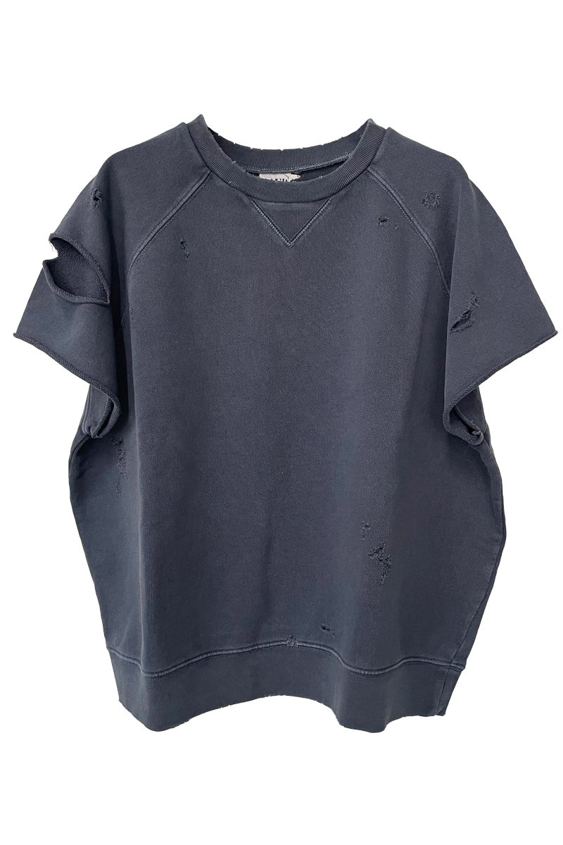 SWEAT SLEEVELESS TOP