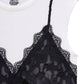 LACE LAYERED JERSEY TOP