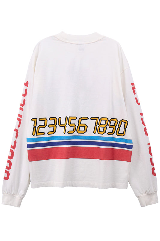 ”TEAM STANDALN” LONG SLEEVE T-SHIRT