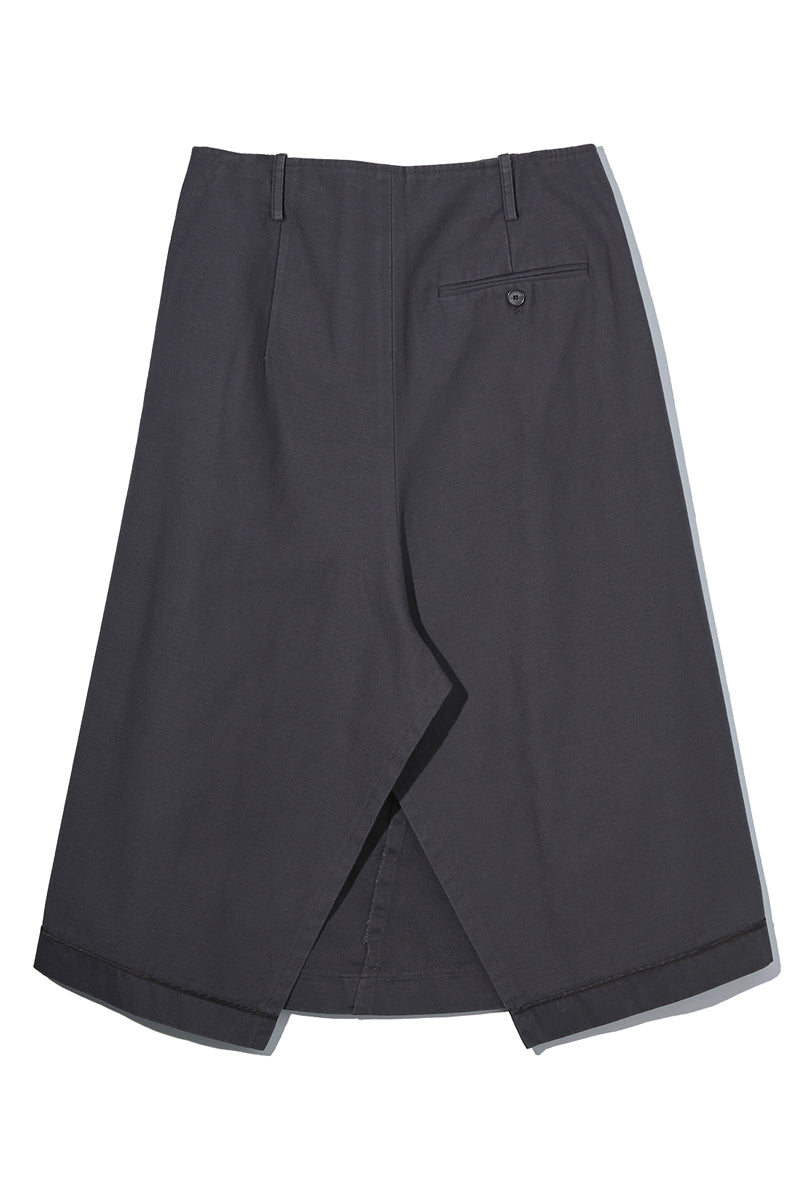 PLEATED COTTON SKIRT