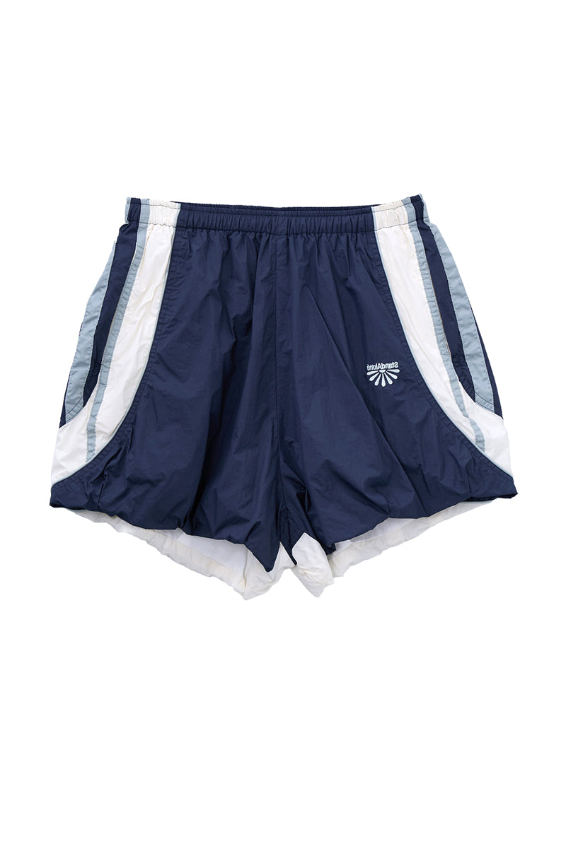 VOLUMINOUS NYLON SHORTS