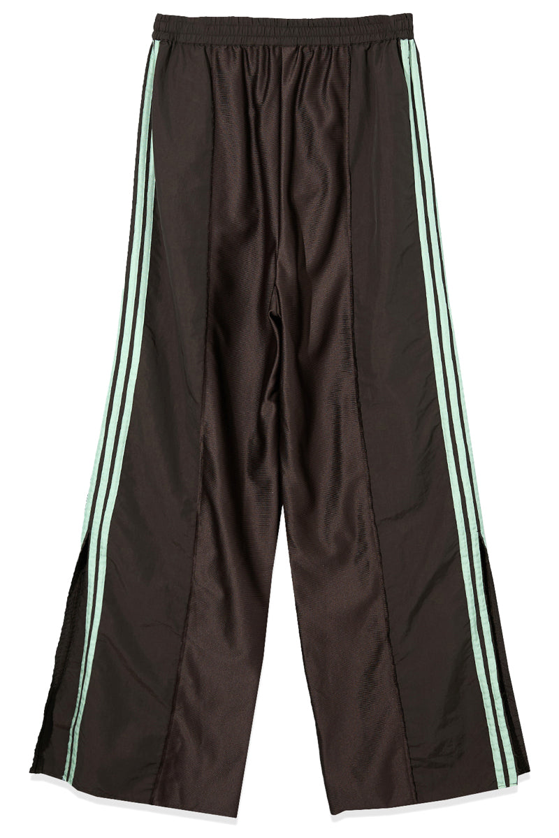 MIXED PANEL SLIT TRACK PANTS