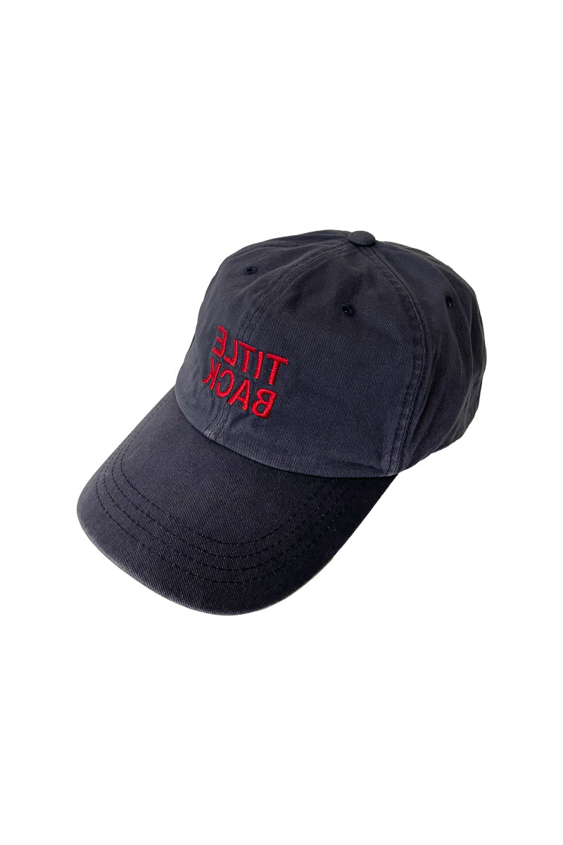 ”TITLE BACK” BALL CAP