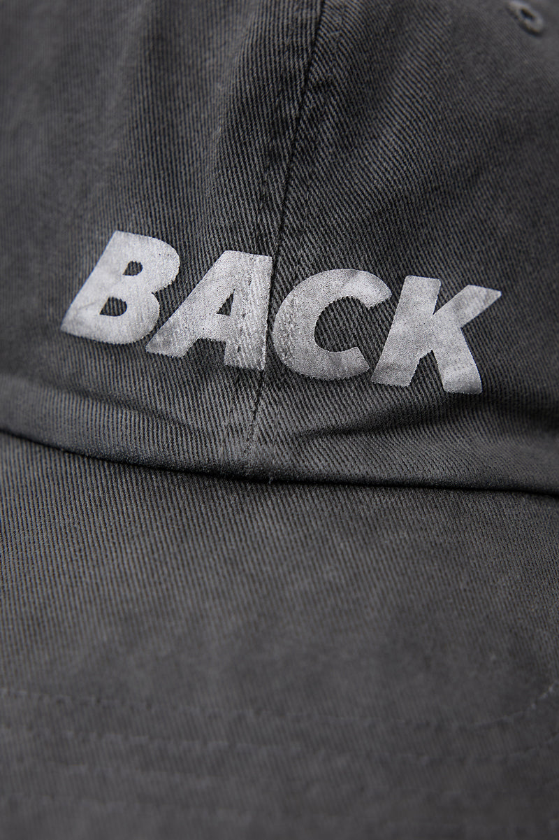 ”BACK” BALL CAP