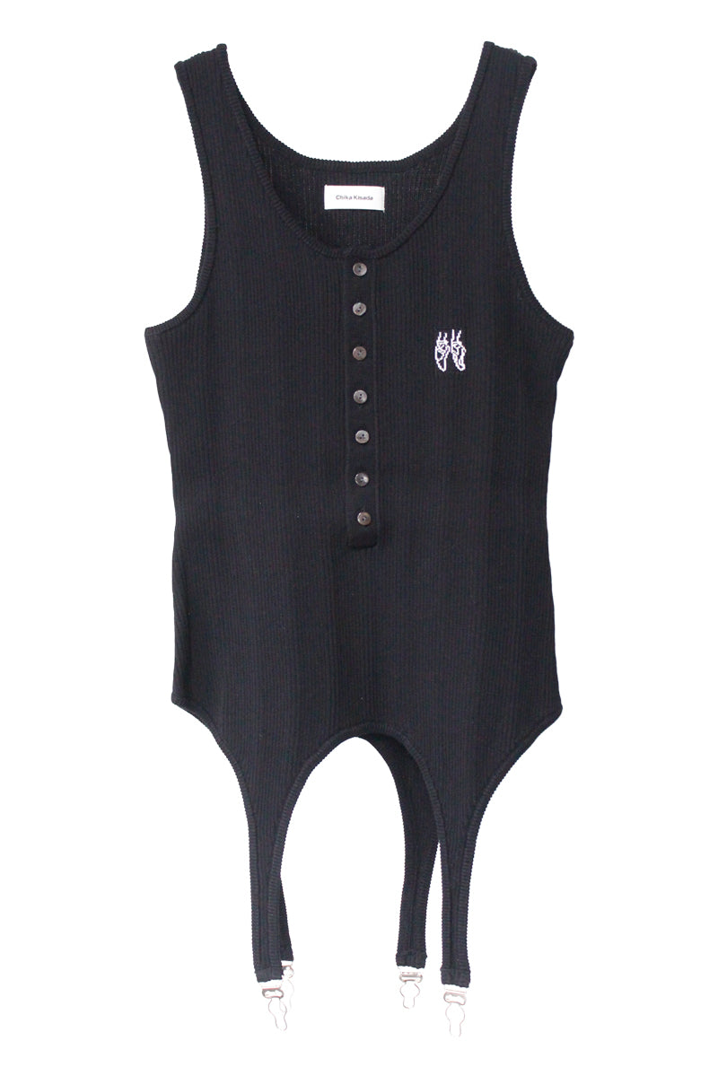 ニットタンクトップ