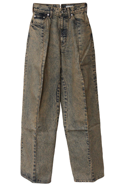 ワイドデニムパンツ