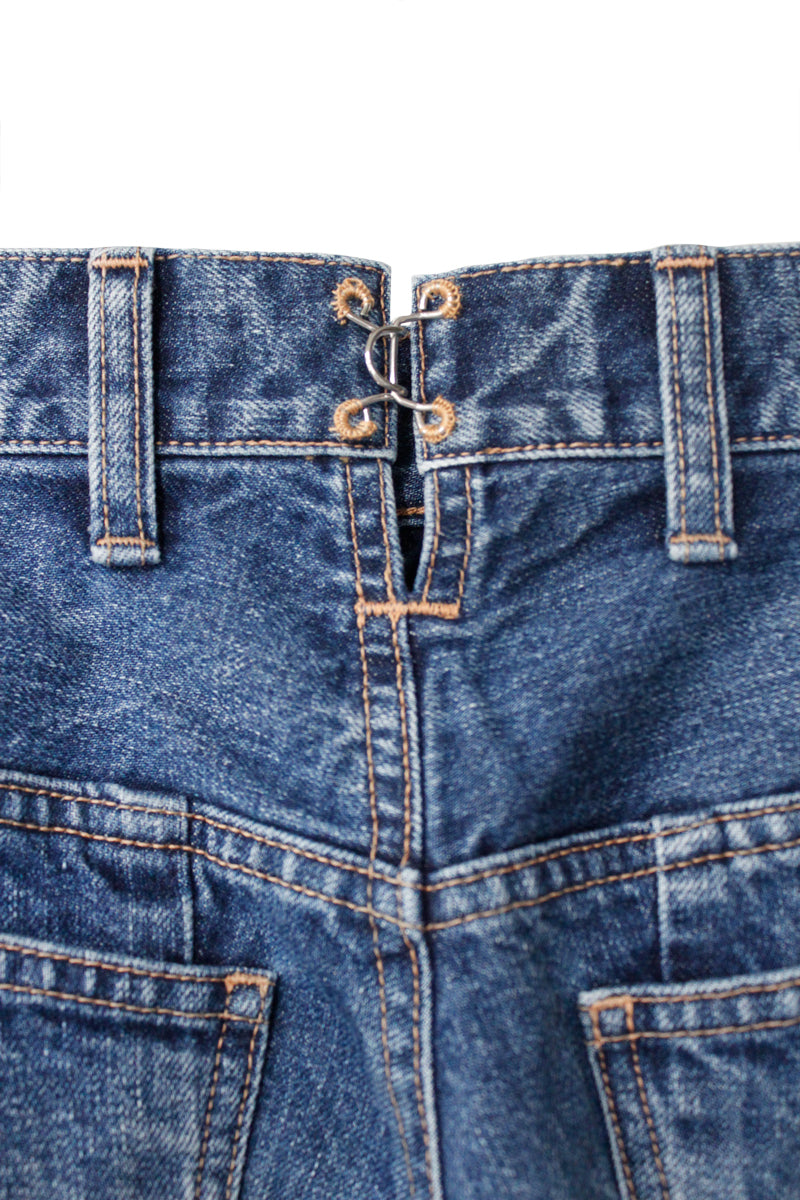 ワイドデニムパンツ