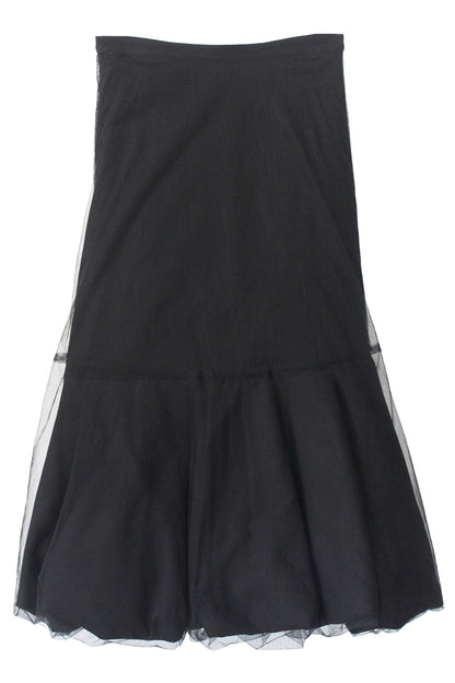 チュールバルーンスカート