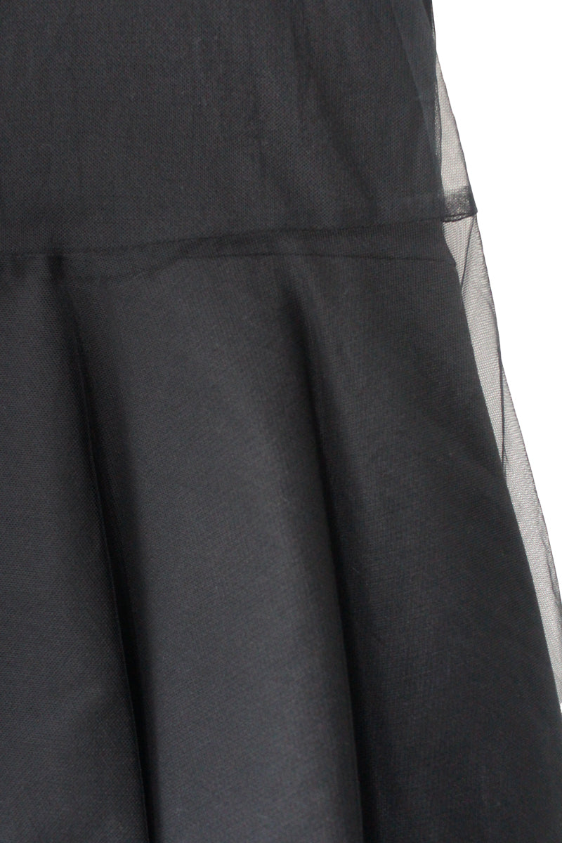 チュールバルーンスカート