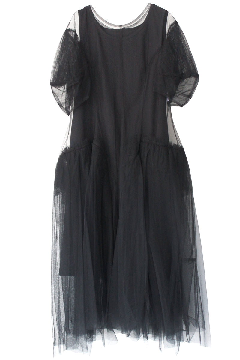 チュールワンピース