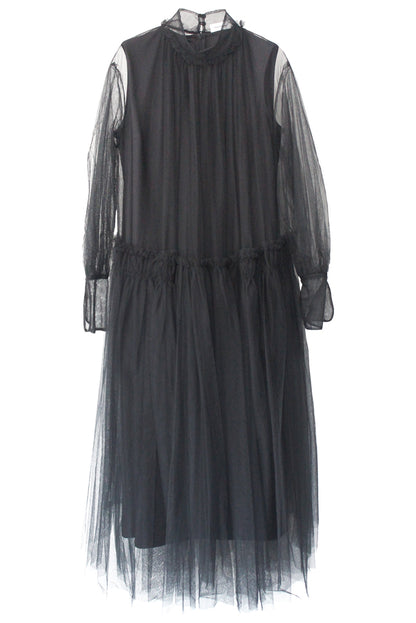 チュールワンピース