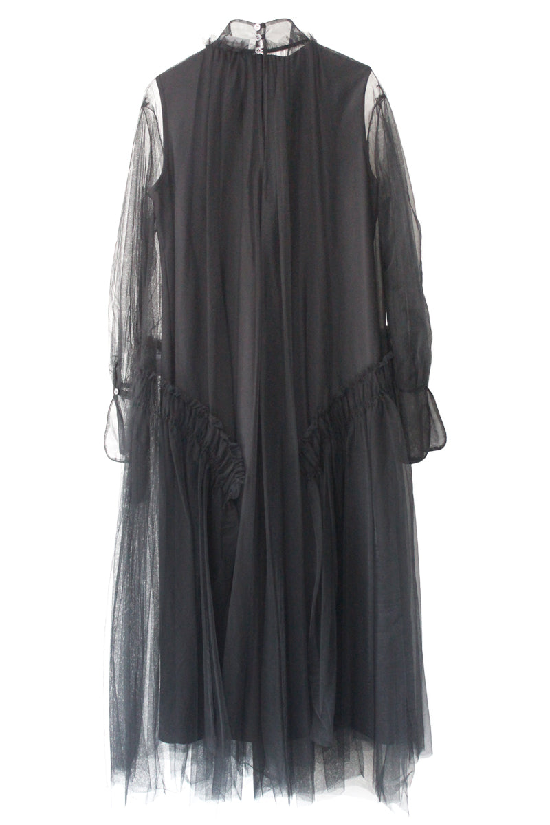 チュールワンピース