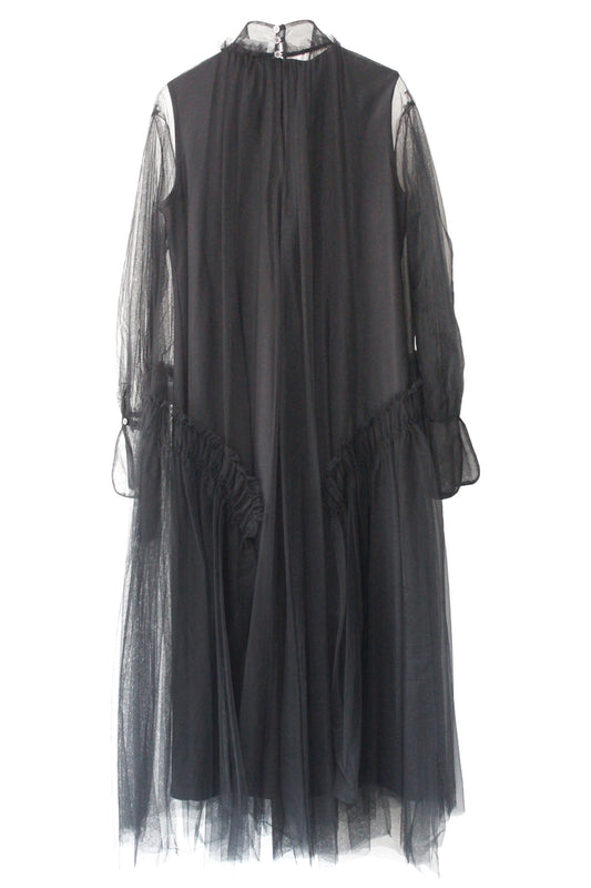 チュールワンピース