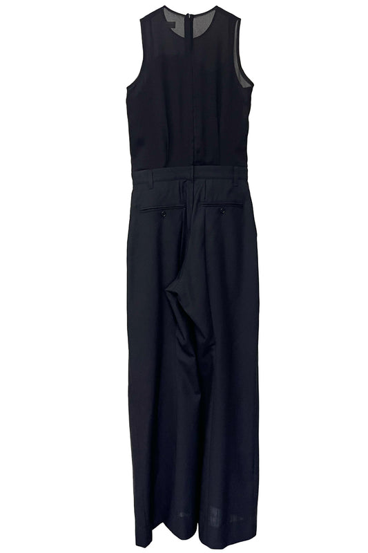 ノースリーブオールインワン