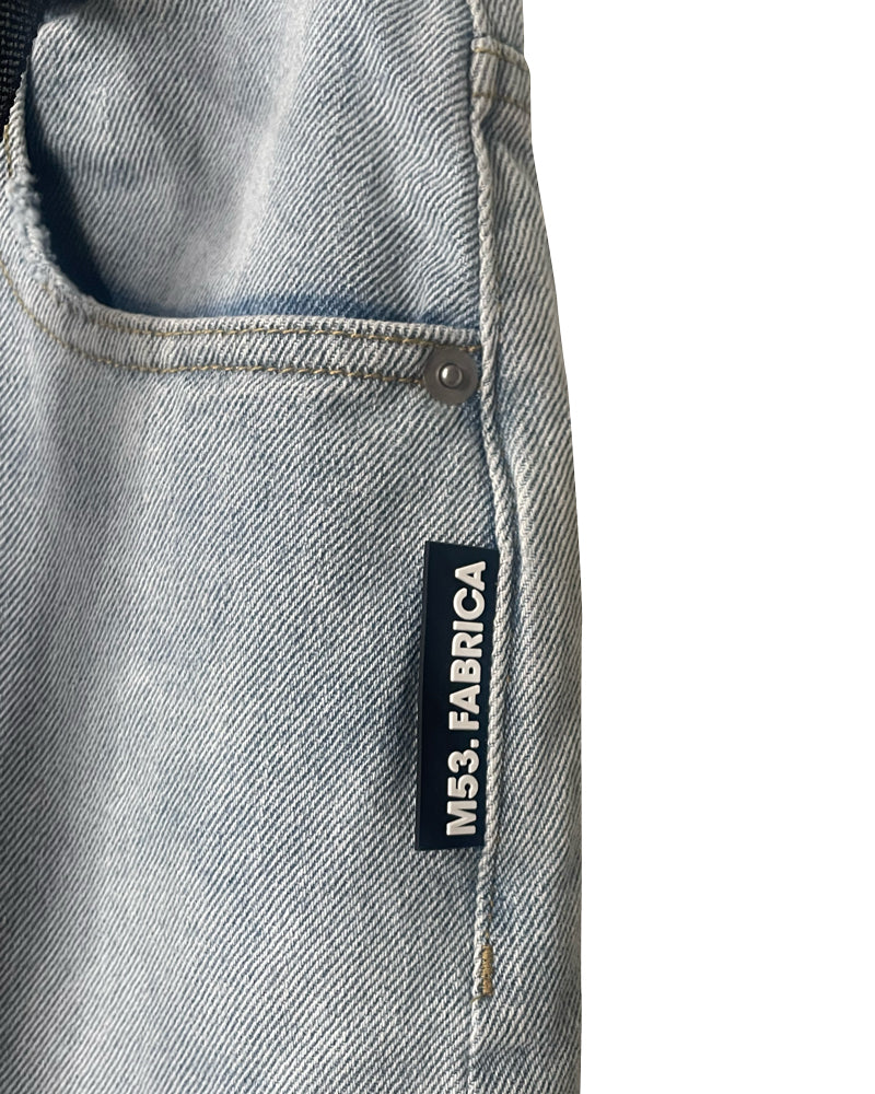 BELTED BAGGY DENIM（UNISEX）