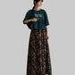 BELTED LEOPARD SKIRT