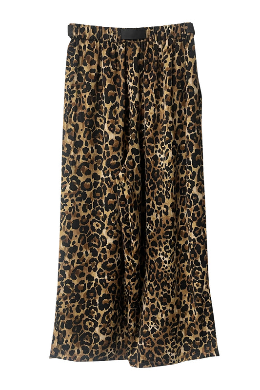 BELTED LEOPARD PANTS（UNISEX）