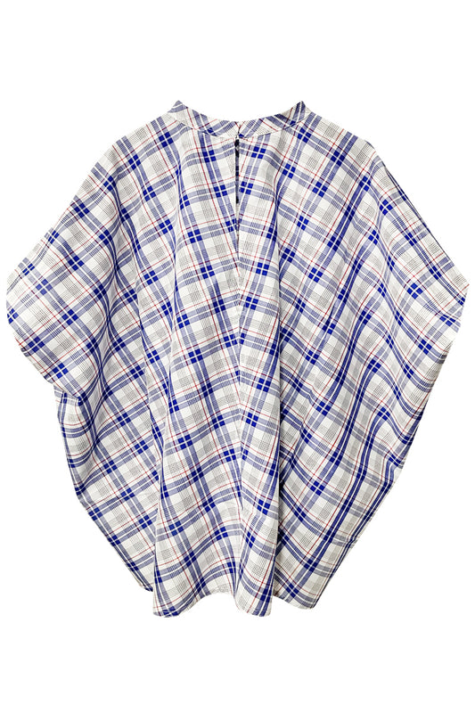 wide sleeveless crew neck shirt