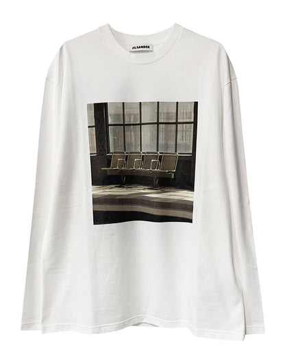 フォトプリントロングスリーブTシャツ