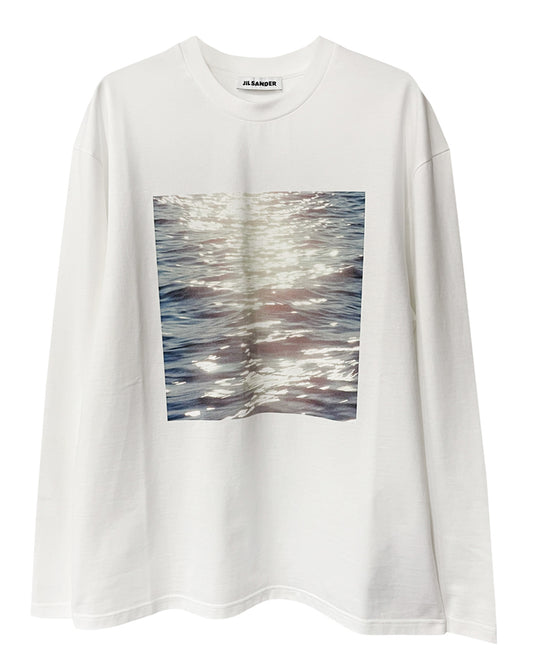 フォトプリントロングスリーブTシャツ