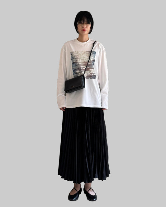 フォトプリントロングスリーブTシャツ