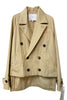 ORIGAMI TRENCH JACKET COTTON CASHMERE