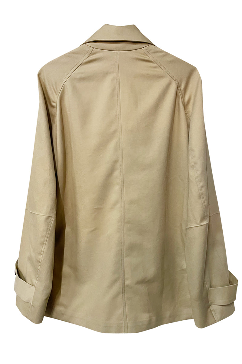 ORIGAMI TRENCH JACKET COTTON CASHMERE