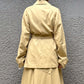 ORIGAMI TRENCH JACKET COTTON CASHMERE