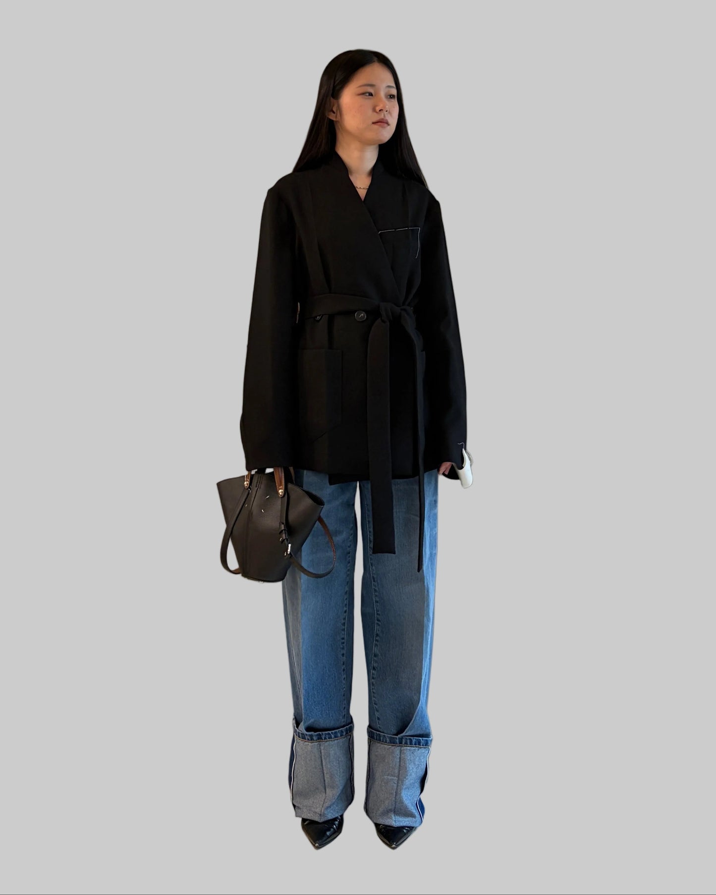 3 BUTTON DENIM  PAPER WASH（UNISEX）