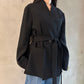 NO LAPEL ORIGAMI JACKET MAKISU WOOL（UNISEX）