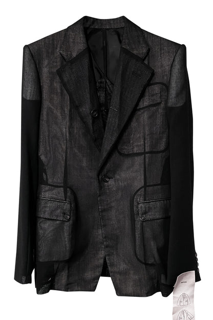 TRAVEL JACKET CV WOOL FISHING NET（UNISEX）