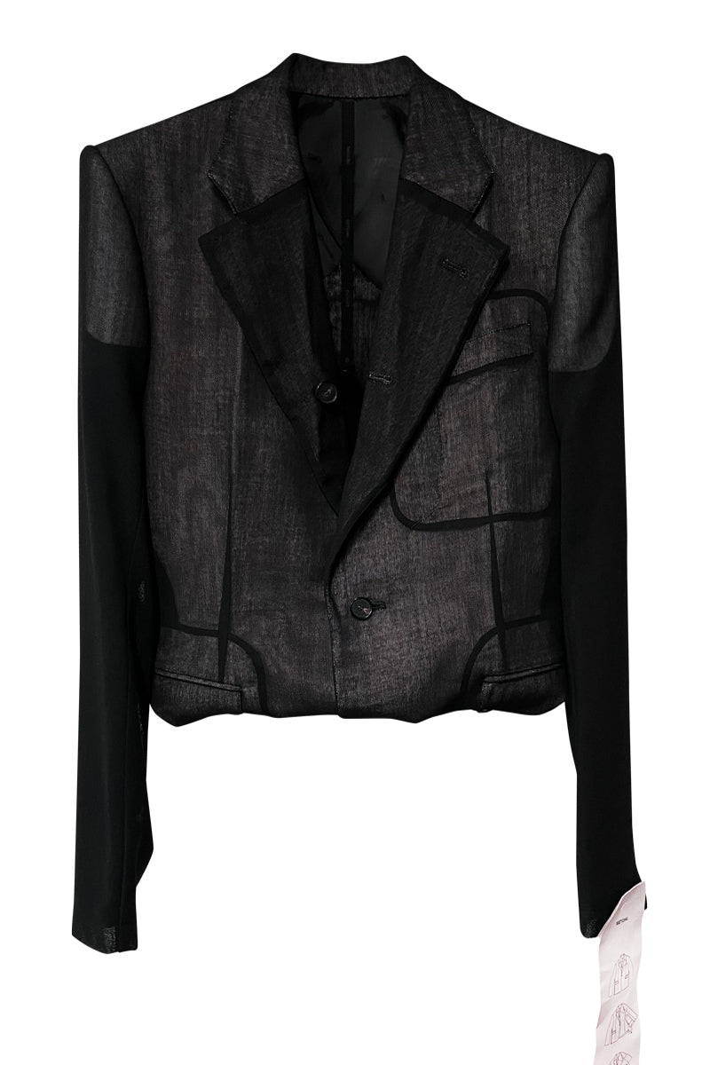 TRAVEL JACKET CV WOOL FISHING NET（UNISEX）