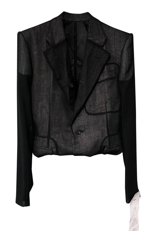 TRAVEL JACKET CV WOOL FISHING NET（UNISEX）