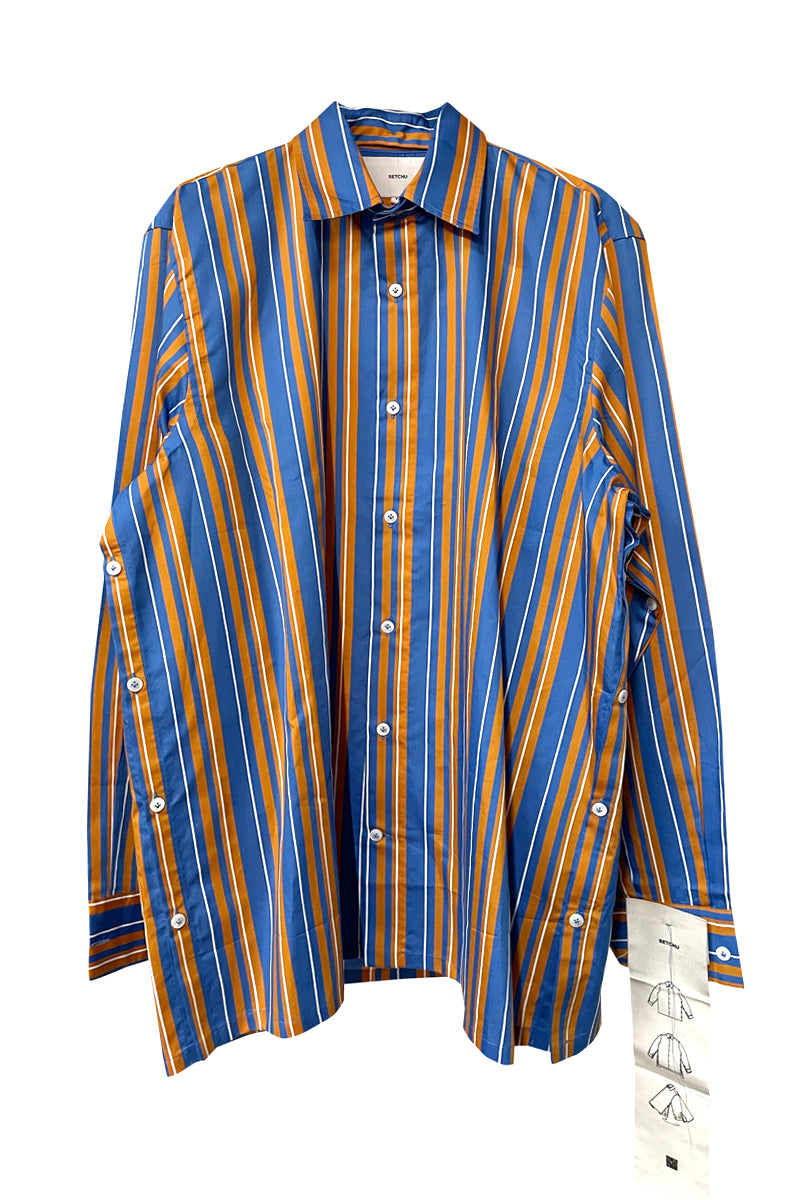 SETCHU SHIRTS 3 OPEN SIDE STRIPE（UNISEX）