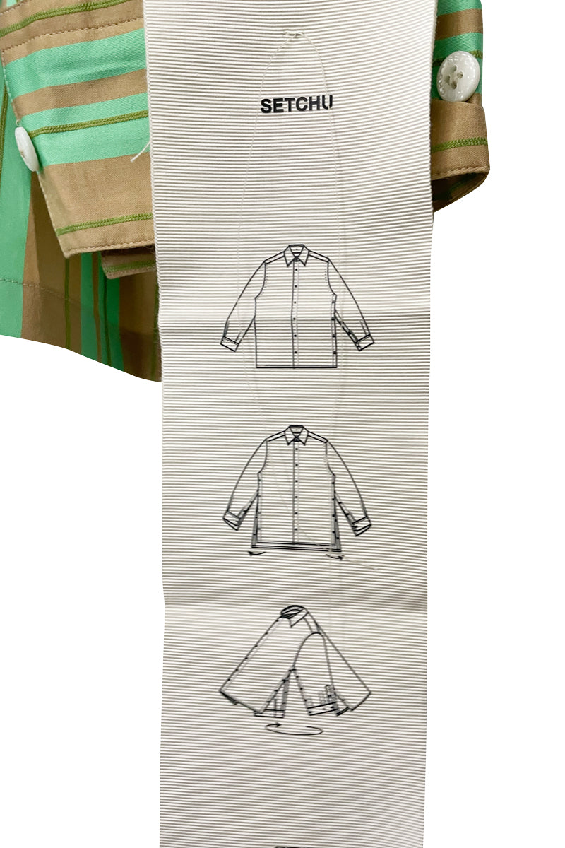 SETCHU SHIRTS 3 OPEN SIDE STRIPE（UNISEX）