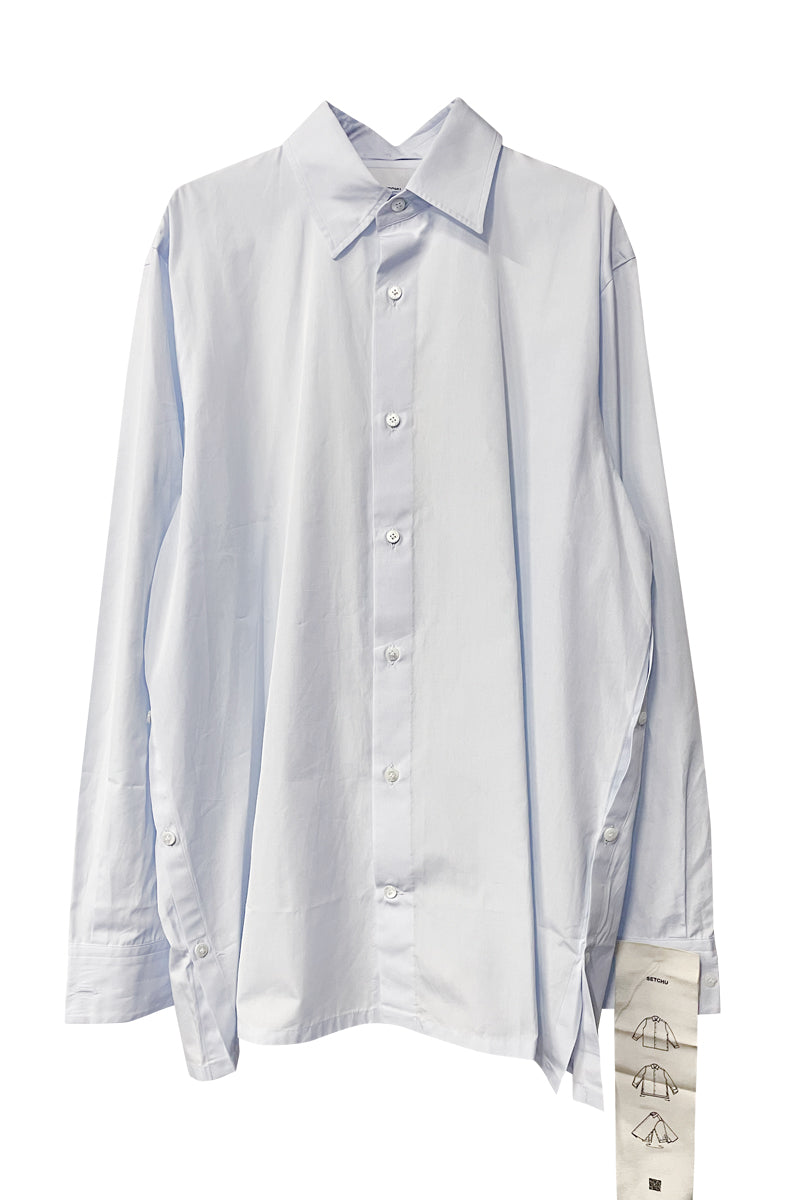 SETCHU SHIRTS 3 OPEN SIDE COTTON（UNISEX）