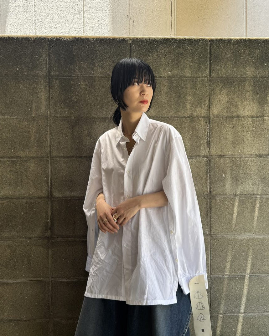 SETCHU SHIRTS 3 OPEN SIDE COTTON（UNISEX）