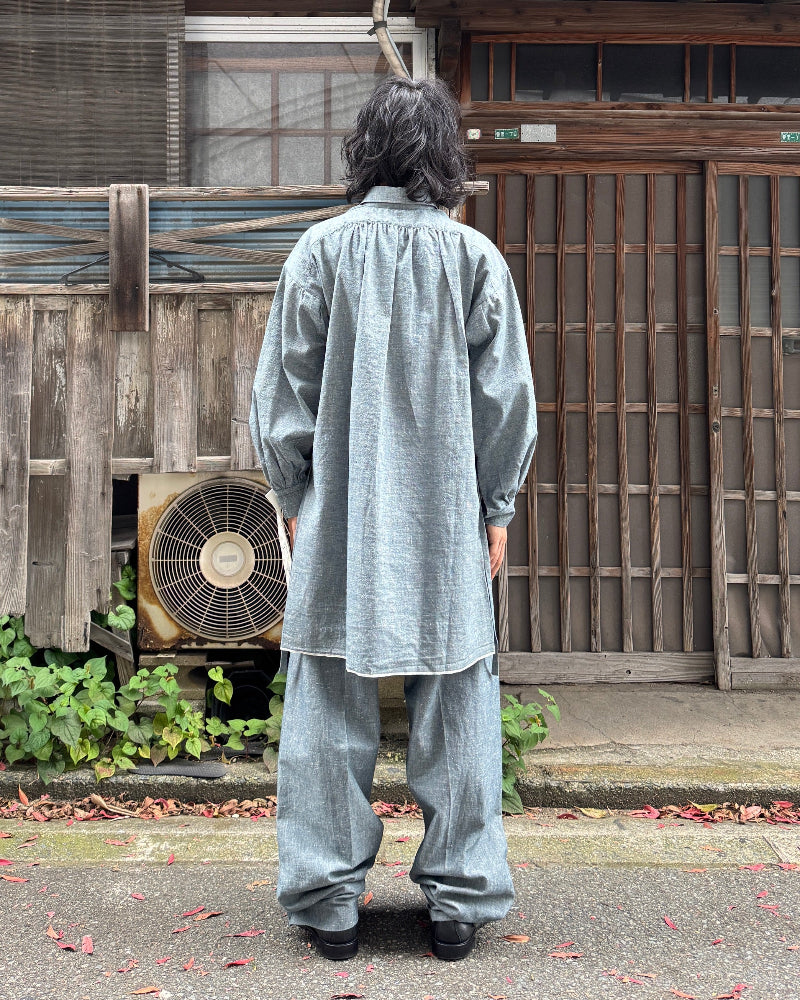 WESTERN KIMONO SHIRTS PAPER CHAMBRAY（UNISEX）