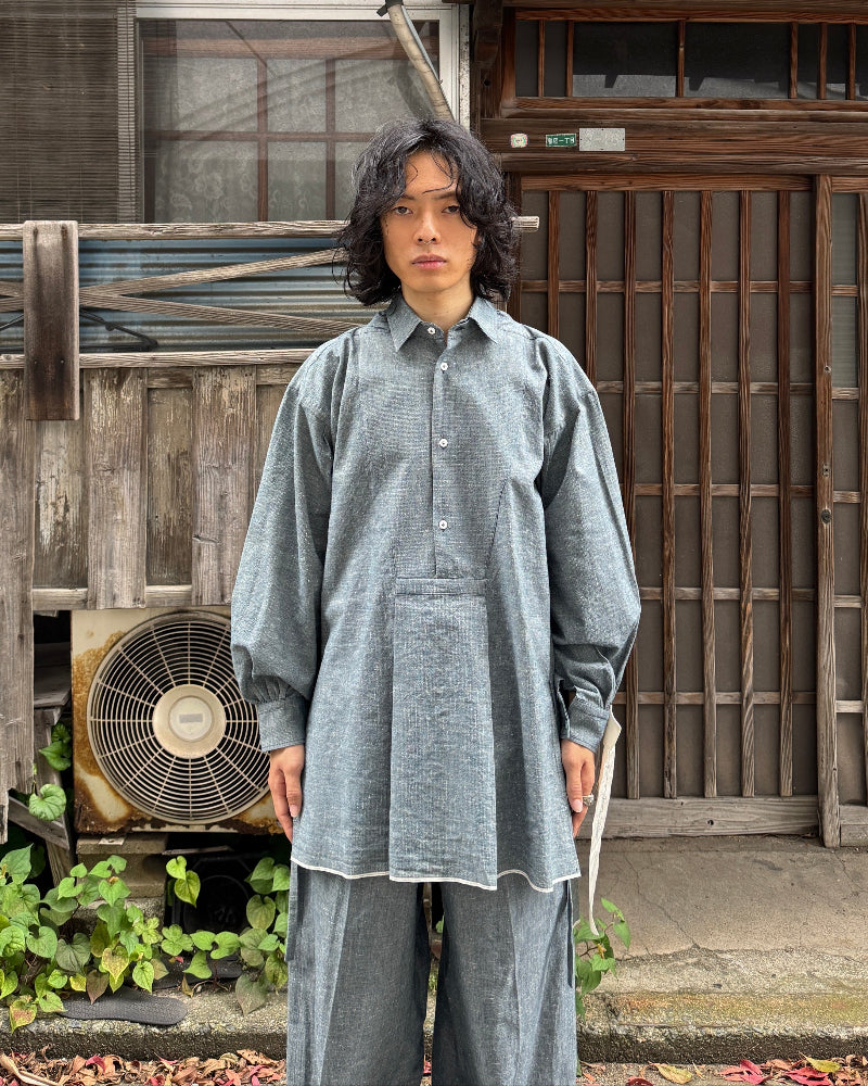 WESTERN KIMONO SHIRTS PAPER CHAMBRAY（UNISEX）