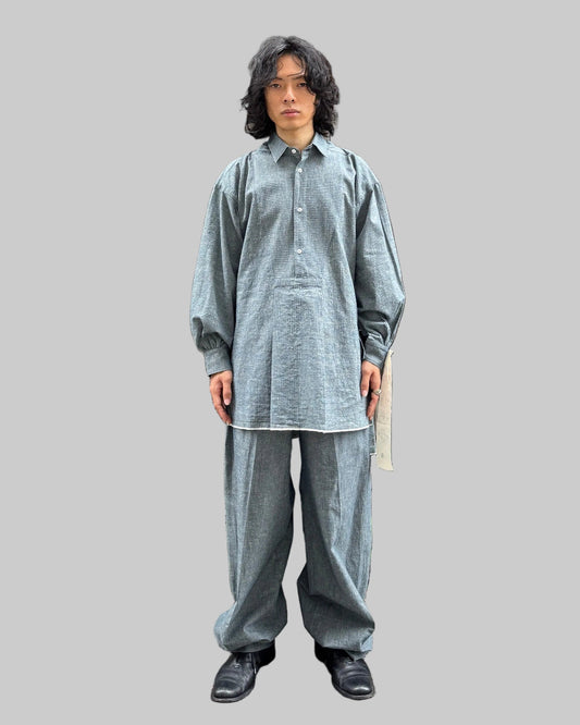PIJAMA PANTS 2 PAPER CHAMBRAY(UNISEX)