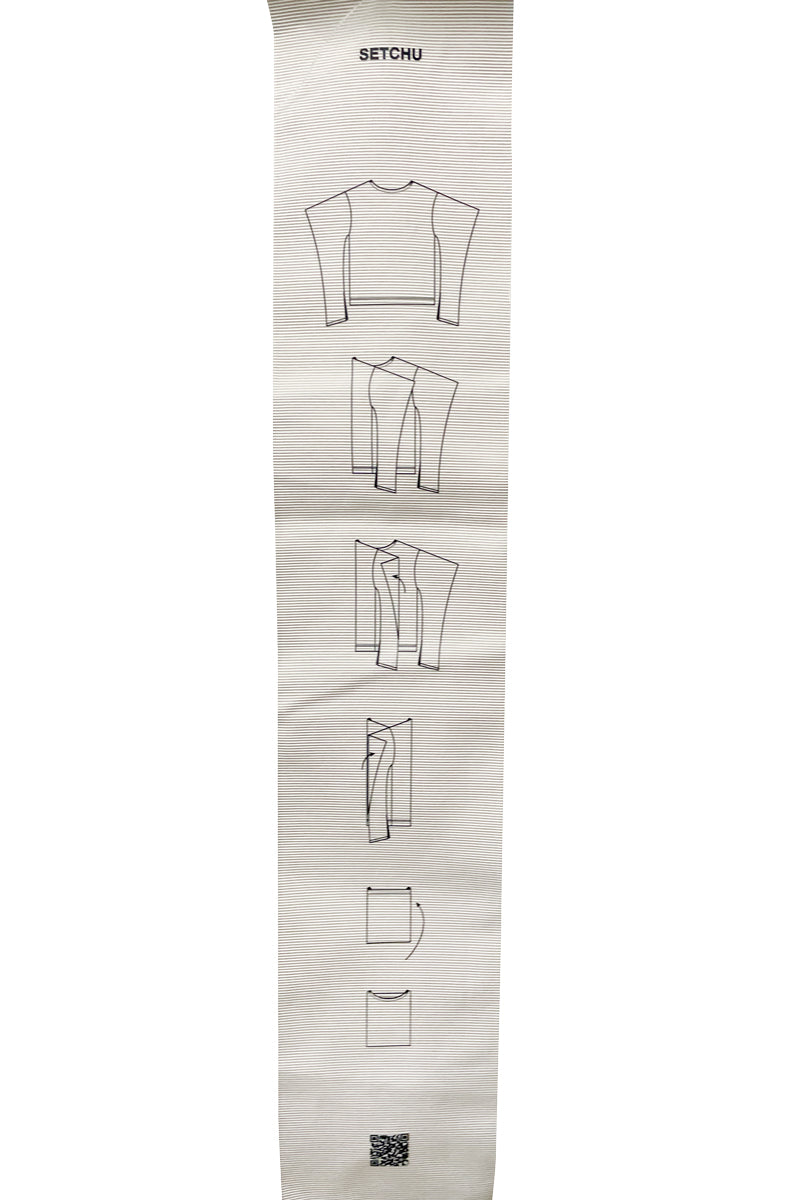 ORIGAMI JERSEY TOP（UNISEX）