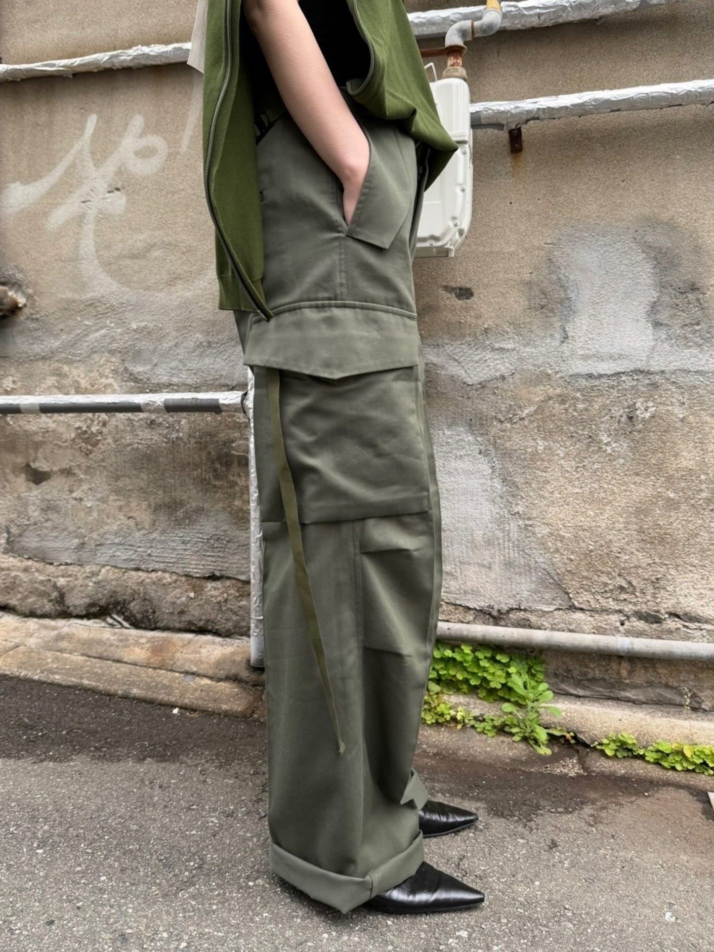 SAFARI PANTS COTTON CASHMERE（UNISEX）
