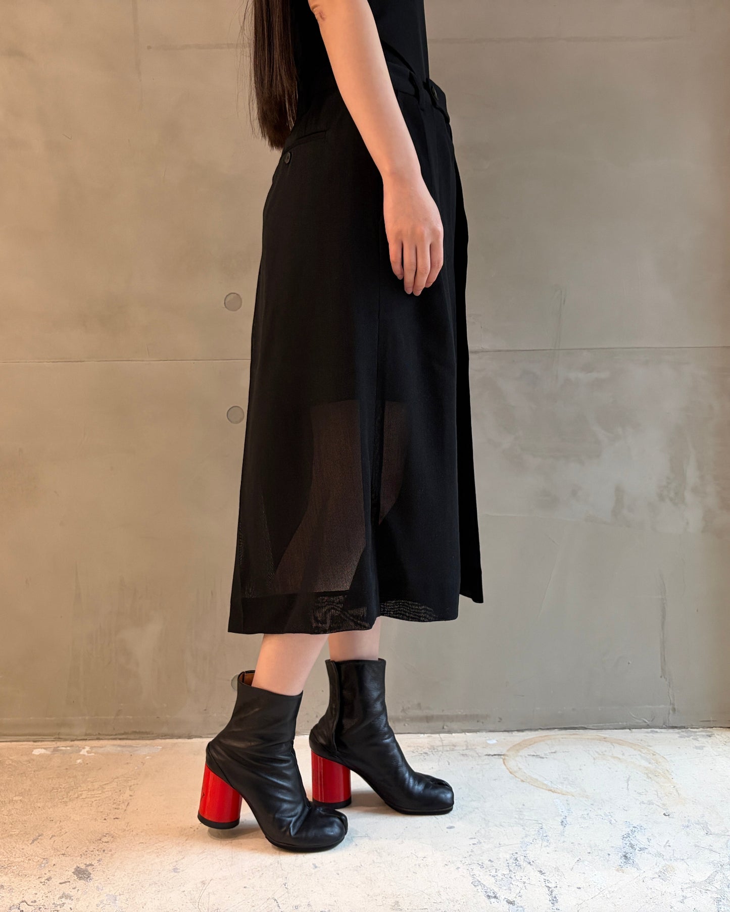 HAKAMA PANTS MEDIUM WOOL FISHING NET（UNISEX）